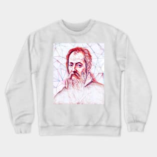 Giorgio Vasari Portrait | Giorgio Vasari Artwork | Line Art Crewneck Sweatshirt